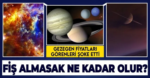 Mars’a inen keşif aracı dikkatleri bir kez daha uzaya çekti: Gezegenlerin fiyatı ise şoke etti