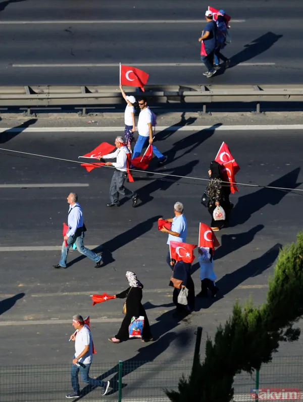 Milyonlar 15 Temmuz Şehitler Köprüsü'ne akın etti - 14