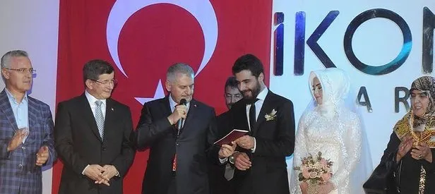 Başbakan Yıldırım nikah şahitliği yaptı