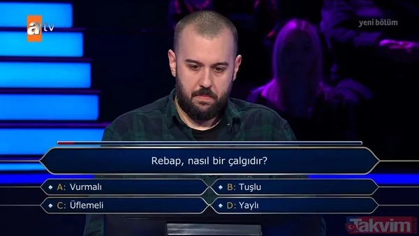 Kenan İmirzalıoğlu'nun sunduğu Kim Milyoner Olmak İster'de kafa karıştıran Demet Akalın sorusu - 17
