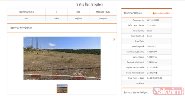 Gören şaştı kaldı! Milli Emlak'tan 20-100 bin TL arası satılık İMARLI arsalar! 500-600-700 m2 sudan ucuz hazine arazisi fiyatları! Ankara, Kütahya, Uşak... - 8