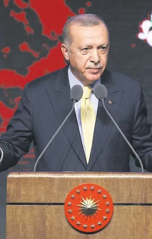 Başkan Recep Tayyip Erdoğan: Yedi düvelle savaşıyoruz