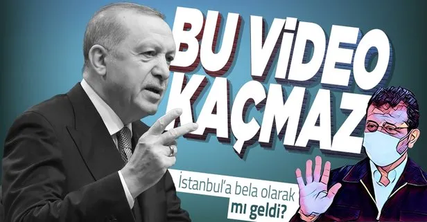 Ekrem İmamoğlu İstanbul’a bela olarak mı geldi? Başkan Erdoğan çok sert sözler kullandı