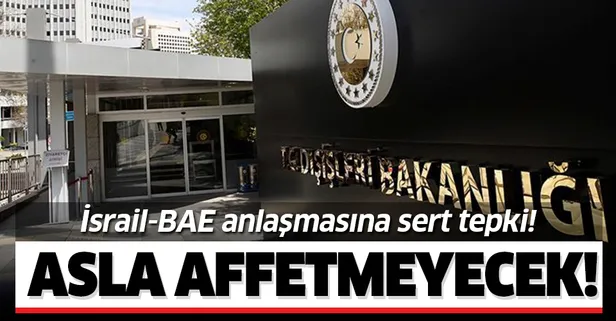 Son dakika: Dışişleri Bakanlığı'ndan BAE'ye sert tepki