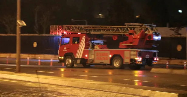 Tuzla Piyade Okulu'nda yangın: 2 yaralı