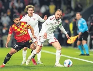 Göztepe kaçamadı!