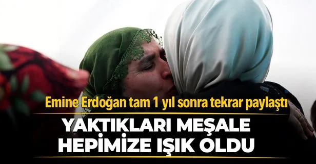 Emine Erdoğan’dan Diyarbakır annelerine yönelik yeni yıl mesajı: Sabırla bekleyen tüm annelerin evladına kavuşmasını diliyorum