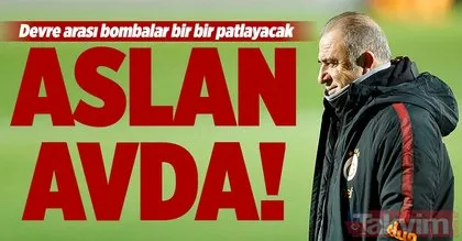 Galatasaray’da devre arası transfer harekatı