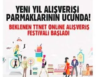 TTNET’ten Online Alışveriş Festivali