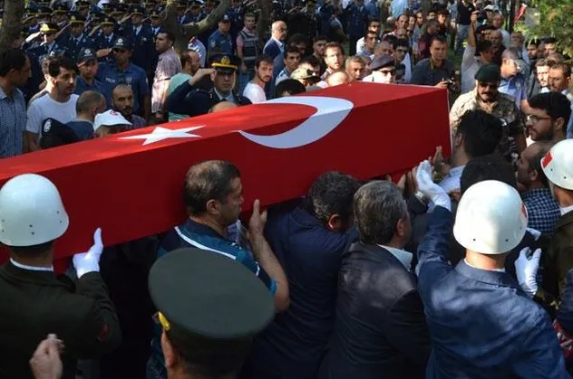 Konyalı şehit son yolculuğuna uğurlandı