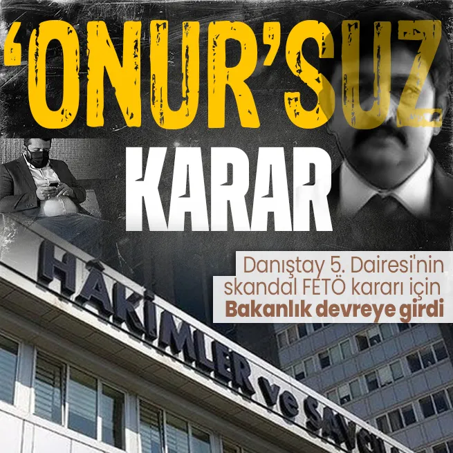 Danıştay trol savcı Özcan Muhammed Gündüz için göreve iade kararı vermişti! HSK harekete geçti: Bakan Tunçtan açıklama