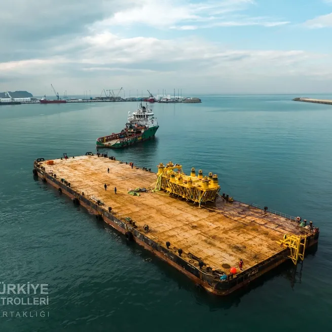 Karadeniz gazında hedef 25 Mart! Denizin 2200 metre altında şehir kuruldu