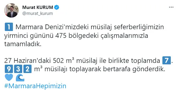 son-dakika-cevre-ve-sehircilik-bakani-murat-kurum-marmara-denizinden-7-bin-932-metrekup-musilaji-temizledik-1624866308191.jpg SON DAKİKA: Çevre ve Şehircilik Bakanı Murat Kurum: Marmara Denizi'nden 7 bin 932 metreküp müsilajı temizledik-2