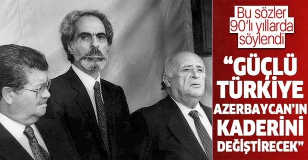 Yıllar önceki konuşma ortaya çıktı: Türkiye’nin güçlenmesi Azerbaycan’ın kaderini değiştirecek