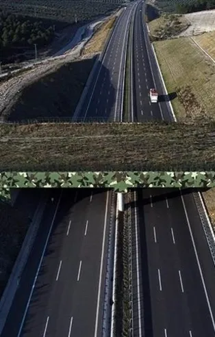 Mesafeyi 3,5 saate indiren İstanbul-İzmir Otoyolu çevreci özellikleriyle dikkati çekiyor