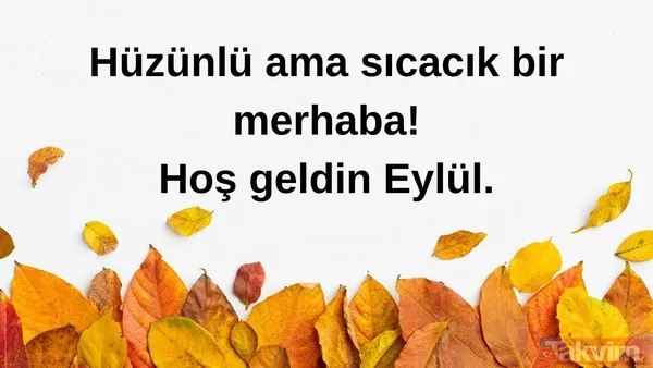 🍁Hüzünlü Ama Sıcacık Bir Merhaba! Hoş Geldin Eylül.