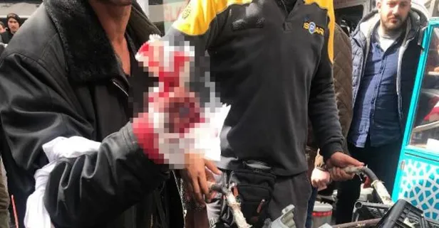 Döner ustası tartıştığı müşteriyi elinden bıçakladı