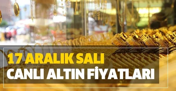 Altın fiyatları son dakika | 17 Aralık canlı gram, çeyrek, yarım, tam altın fiyatları ne kadar oldu?-1
