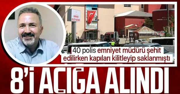Emniyet Müdürü Hasan Cevher’in şehit edilmesi olayında flaş gelişme: 40 polise görevi ihmal soruşturması