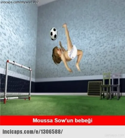 Moussa Sow capsleri sosyal medyayı salladı