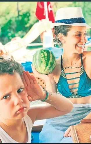 Oyuncu Derya Beşerler yeğeni Kerem'i kızdırdı