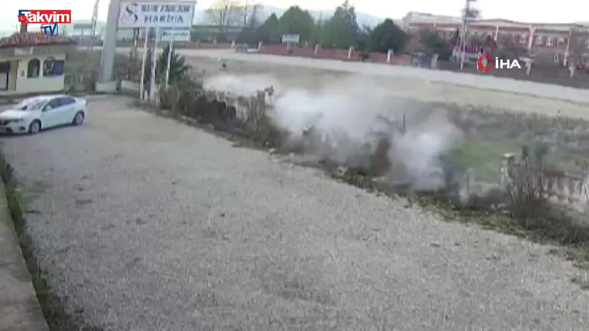 Tokat’taki feci kaza kameraya yansıdı!