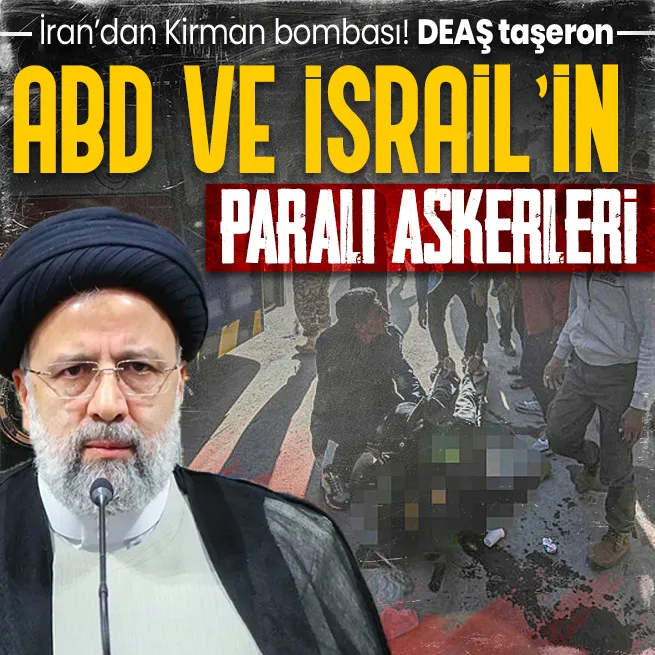 İrandan Kirmandaki terör saldırısıyla ilgili flaş açıklama: Terör örgütü DEAŞ ABD ve İsrailin paralı askerleri