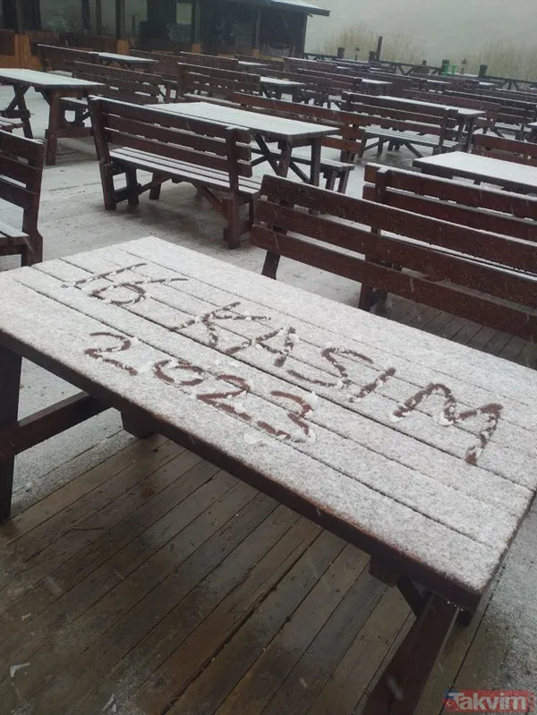 Uludağ'a mevsimin ilk karı düştü! Uzmanlar pazar gününü işaret etti: Yoğun yağış bekleniyor dikkat - 4