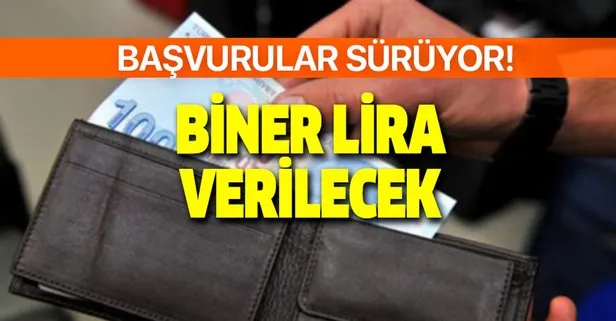 Biner lira yardım olanağı! Başvurular henüz bitmiş değil! AÇSHB bin lira ödeme başvuru şartları...