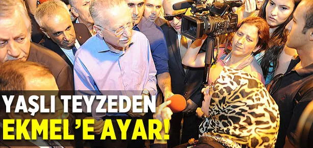 İhsanoğlu’na oyuncak olma tepkisi