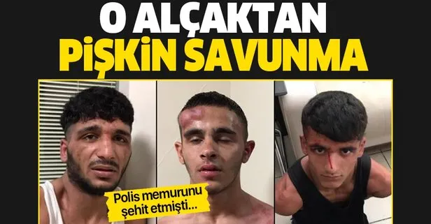 Polis Erkan Gökteke’yi şehit etmişti! O alçaktan pişkin savunma