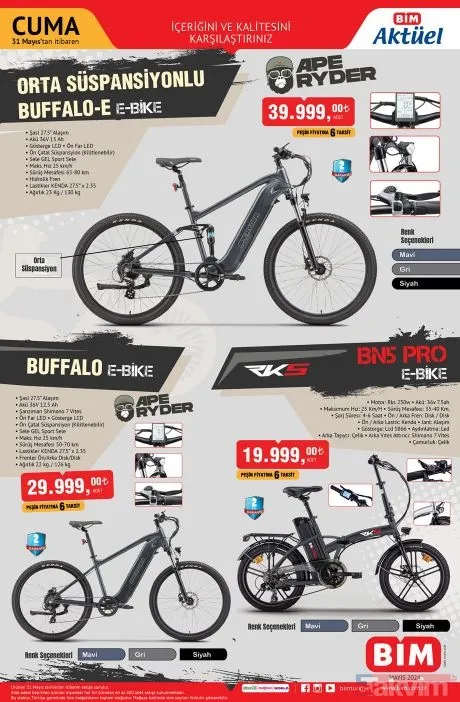 BİM 31 Mayıs CUMA aktüel ürünler kataloğu! Büyük İNDİRİM bu sabah başlıyor! %40 indirim duyuruldu - 14