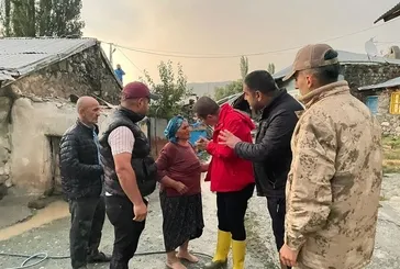 Kağızman’da sel felaketi