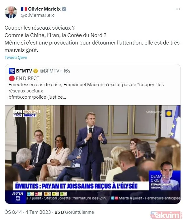 Fransa'da yeni kavga! Emmanuel Macron'un 'sosyal medya' kararı tepki çekti - 6