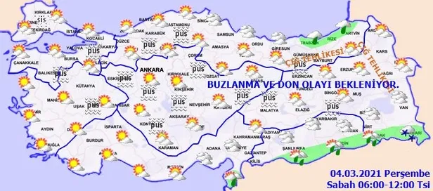 SON DAKİKA: Meteorolojiden o illere yoğun kar uyarısı | 4 Mart İstanbul'da hava nasıl olacak?-3