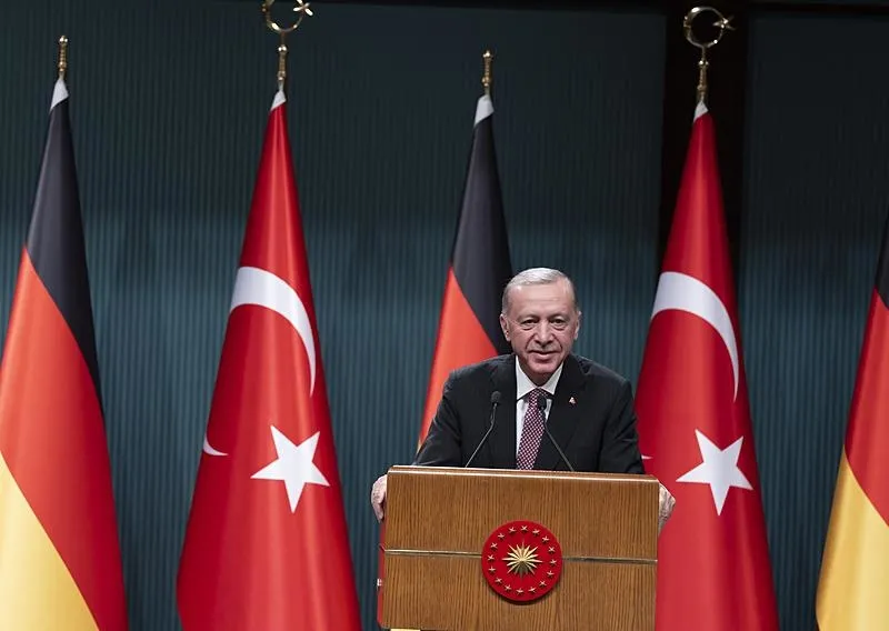 Başkan Erdoğan ve Steinmeier'den ortak açıklamalar! Ticarette hedef 60 milyar dolar... | "Gazze'deki manzarayı Almanlar da görmeli"-6