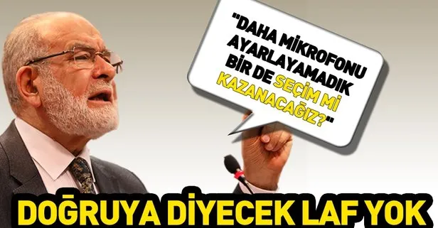 Saadet Parti Genel Başkanı Karamollaoğlu, Trabzon’da partililere böyle sitem etti