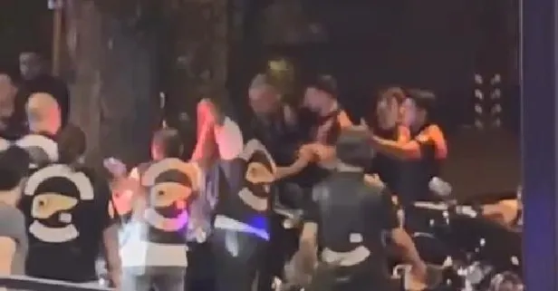 Sarıyer'de kimlik soran polise saldırdılar!