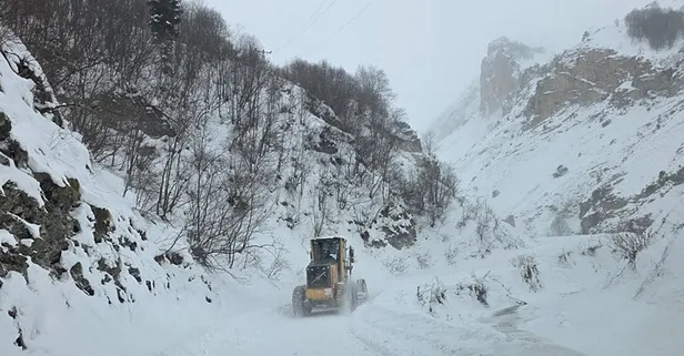 Artvin'de Ardanuç'ta çığ: 3 çoban mahsur kaldı!