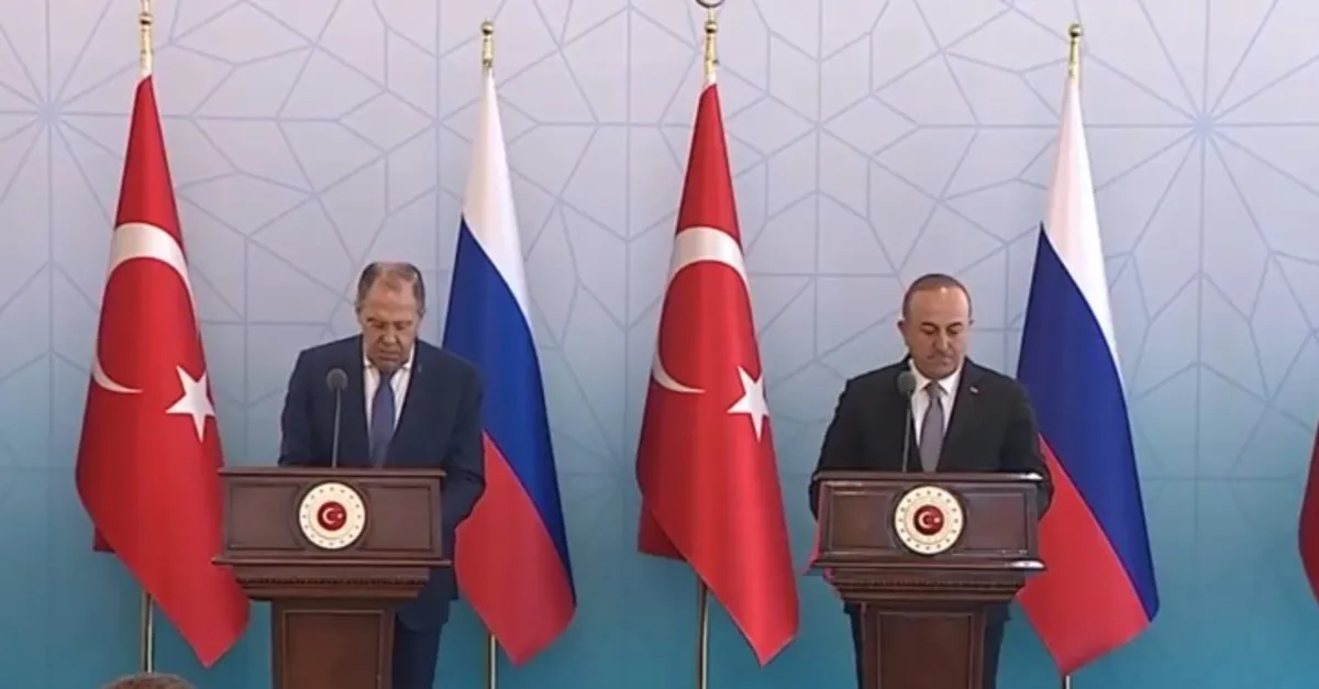Dışişleri Bakanı Çavuşoğlu ile Rusya Dışişleri Bakanı Lavrov'dan ortak açıklama... Tahıl krizi, Suriye ve Rusya-Ukrayna savaşı...