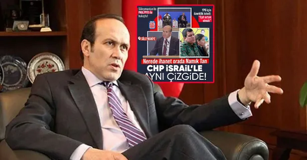 Başkan Erdoğan'ın "kılıç" uyarısı SDG'den çok CHP'yi zıplattı! İsrail'in sesi Namık Tan... Suriye'de siyonistlerle aynı çizgide