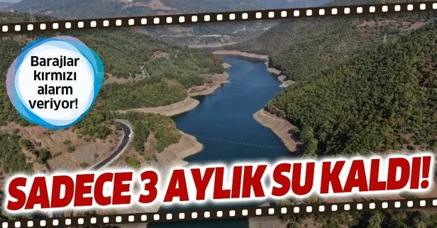 Bursa’da kuraklık tehlikesi! Barajlarda sadece 3 ay yetecek kadar su kaldı