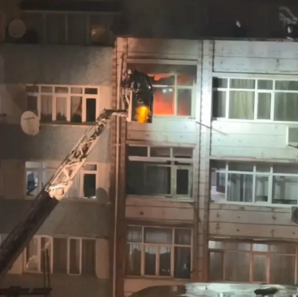 Önce öldürdü, sonra yangın süsü verdi