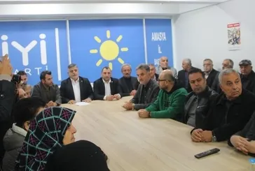 İYİ Parti'de istifa furyası devam ediyor! Amasya'dan 300 kişilik istifa!