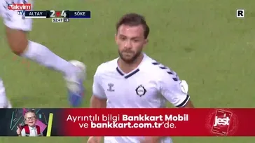 Altay 2-4 Söke 1970 Spor GOL: Efe Pehlivan