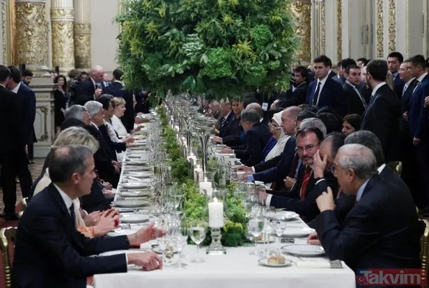 G20 liderleri yemekte buluştu! Başkan Erdoğan'ın talebi dikkat çekti