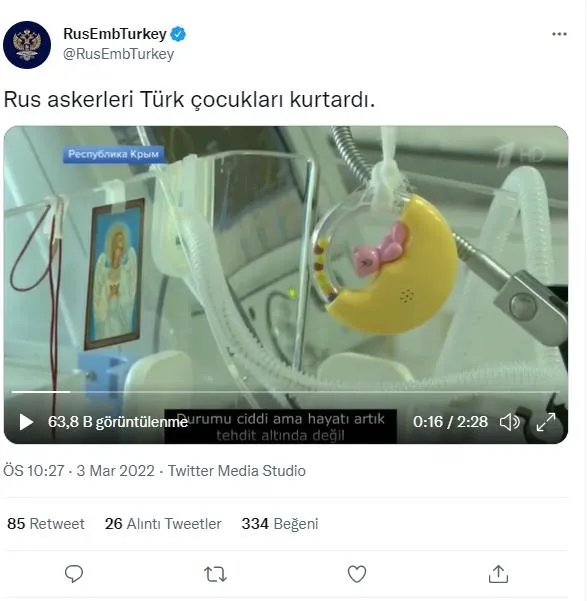 savasin-dokuzuncu-gununde-rusyadan-dikkat-ceken-paylasim-rus-askerleri-turk-cocuklari-kurtardi-1646341918836.jpeg Savaşın dokuzuncu gününde Rusya'dan dikkat çeken paylaşım! "Rus askerleri Türk çocukları kurtardı"-3