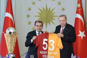 Başkan Erdoğan Şampiyonu kabul etti!
