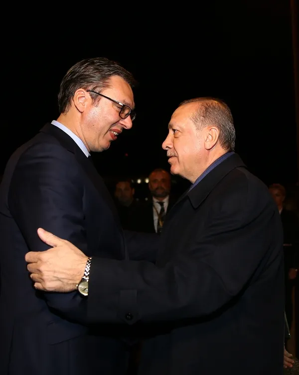 Sırbistan Cumhurbaşkanı saatlerce Erdoğan'ı bekledi-3