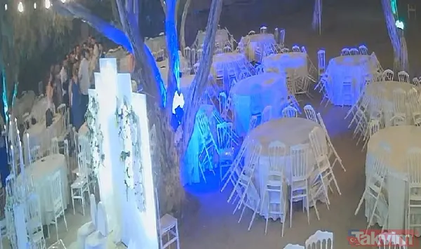 Düğün salonu karıştı: Yumruklar sandalyeler havada uçuştu! Gelin ve damat... - 5